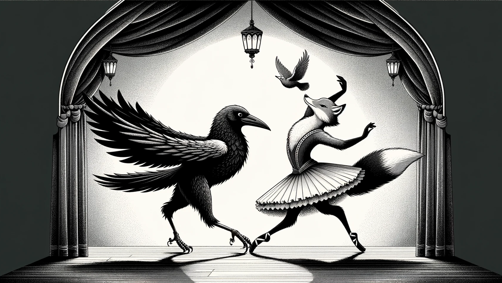corbeau renard preljocaj fable
